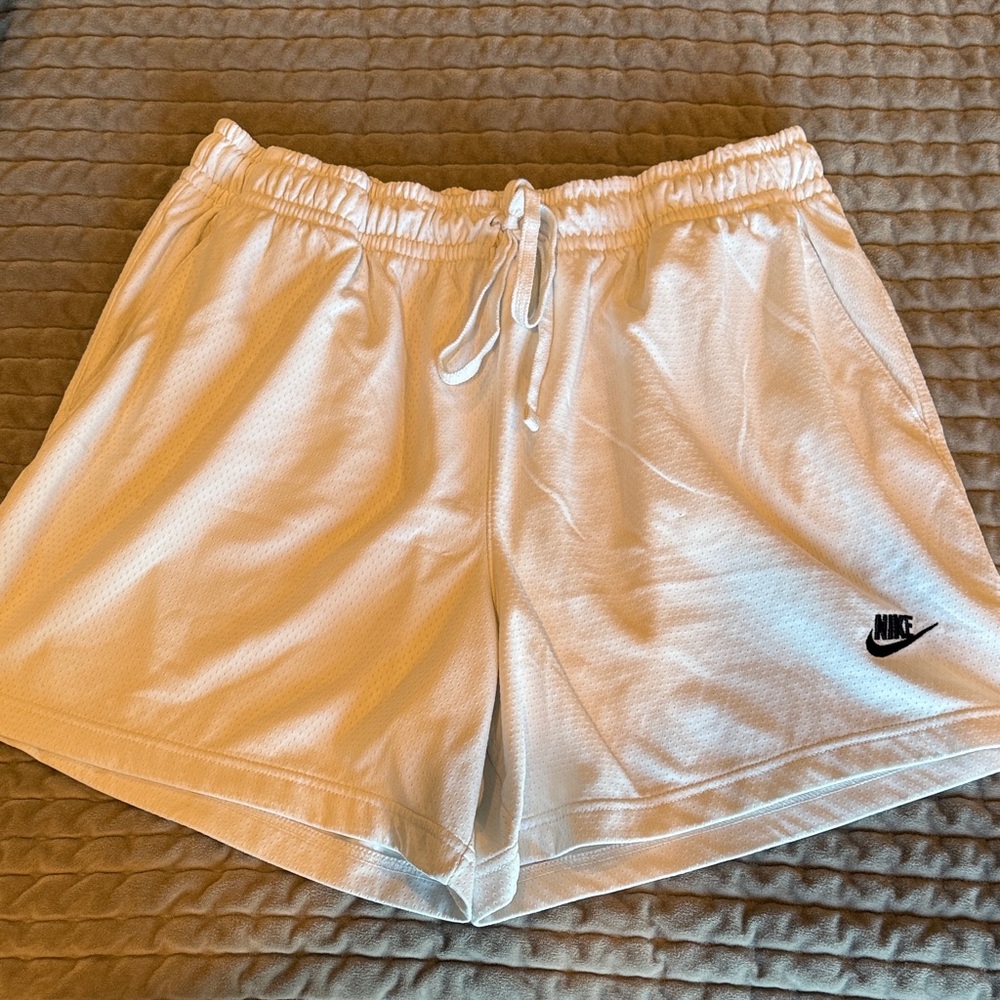 Nike Athletic White Shorts